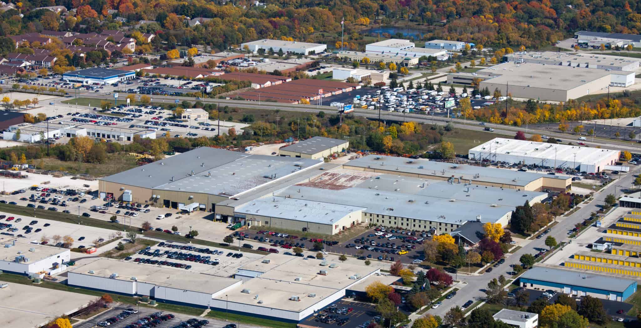 Aerial View of Facility